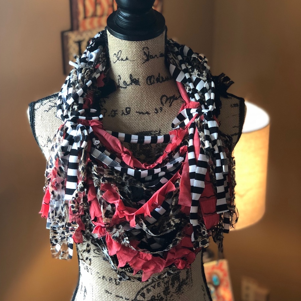 Custom Made Scrappy Scarf